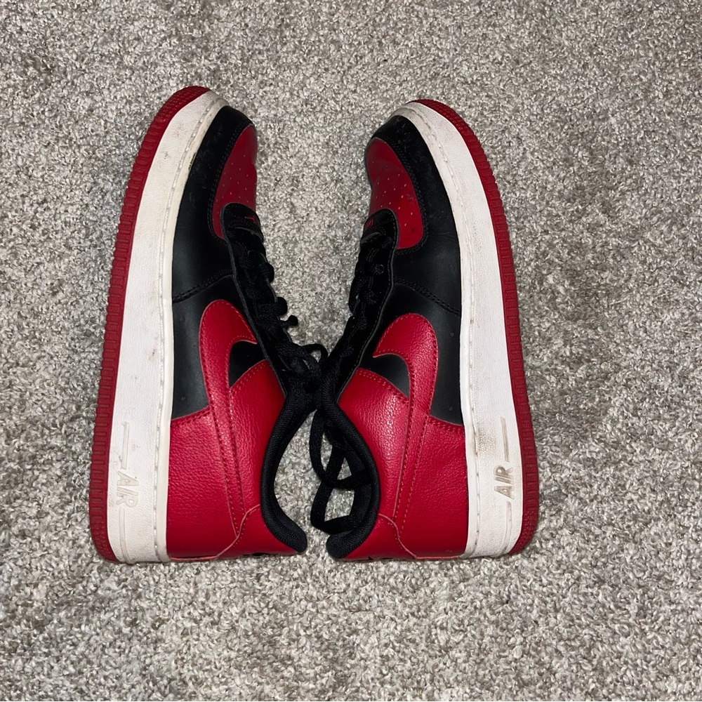 Black & Red Nike sneaker